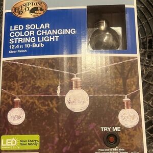 Hampton Bay LED Solar String Light